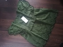 TRAF-blusas plisadas bordadas con cuello redondo para mujer, blusas Vintage de manga corta con volantes, Tops Chic