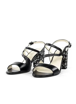 Heel Sandals negras.1861
Heel Sandals negras.1861