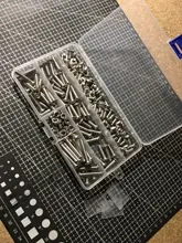 Bolt Head-Cap Assortment-Kit-Set Screw-Nut Button-Socket Metric Hexagon 304-Stainless-Steel