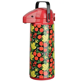 Thermos 2 L with пневмопомпой fun рк-2003м "Cherry" (vacuum flasks/insulated cups) 
Thermos 2 L with пневмопомпой fun рк-2003м "Cherry" (vacuum flasks/insulated cups)