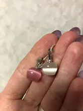 NEHZY-colgante de Plata de Ley 925 con forma de manzana y ópalo rosa, collar de 45CM de longitud