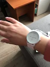 Kezzi-relojes de silicona para damas, reloj deportivo clásico de cuarzo con esfera grande, color blanco y negro, Unisex