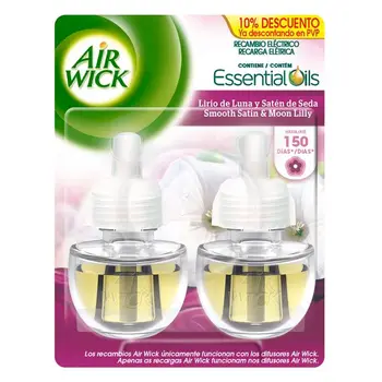 Air Wick Duplo Lirio de Luna electric air freshener refill 2 x 19 ml
Air Wick Duplo Lirio de Luna electric air freshener refill 2 x 19 ml