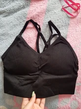 Sujetador deportivo transpirable antisudor para mujer, Top de Fitness, sostén sin costuras para Yoga, Top corto a prueba de golpes, Sujetador deportivo de realce, Top de entrenamiento para gimnasio