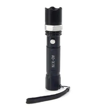 Tactical and UV 2 in 1 flashlight, 500LM LED flashlight, military flashlight, UV light with 4 modes, Zoom IN/OUT, 395nm, aluminium, Anti-drop
Tactical and UV 2 in 1 flashlight, 500LM LED flashlight, military flashlight, UV light with 4 modes, Zoom IN/OUT, 395nm, aluminium, Anti-drop