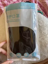 Mascarilla protectora desechable para adultos, máscara de 3 capas con filtro, no tejida, color negro, 10/50/100 uds.