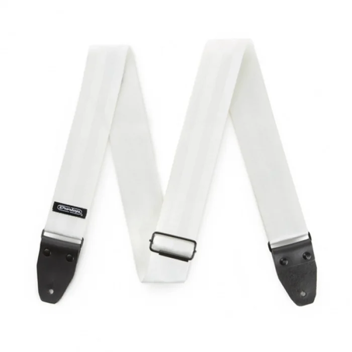 Ремень для гитары DUNLOP DST70-01WH Deluxe Seatbelt | Спорт и развлечения