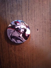 Bolsa de Metal de dibujos animados, broche de placa con pantalla de Anime, Mo Bao Zu Shi, regalo de colección