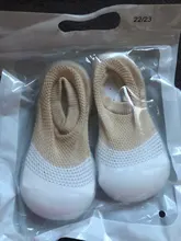 Zapatos transpirables de suela blanda para bebé, Calcetines antideslizantes Con agujeros para el suelo, calcetines de seda de hielo, zapatos de malla delgada para verano