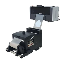 

A3 DTF Printer for Epson XP600 with PET Film Transfer Automatic Shaking Powder Machine Printing T-Shirt Hoodies DTF Heat Press