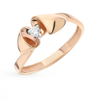 Gold ring with diamonds sunlight sample 585
Gold ring with diamonds sunlight sample 585