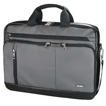 Case e-vitta s gear gray-for laptops up to 15.4 '-16'/ 39.1-40.6cm-padded-waterproof fabric-4 Pockets