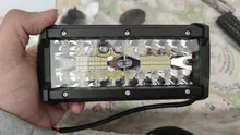 ¡7 pulgadas 120W Combo Led barras de luz de inundación Spot Beam 4x4 del punto 12V 24V 4WD Barra LED faro para Auto barcos SUV ATV semáforo!