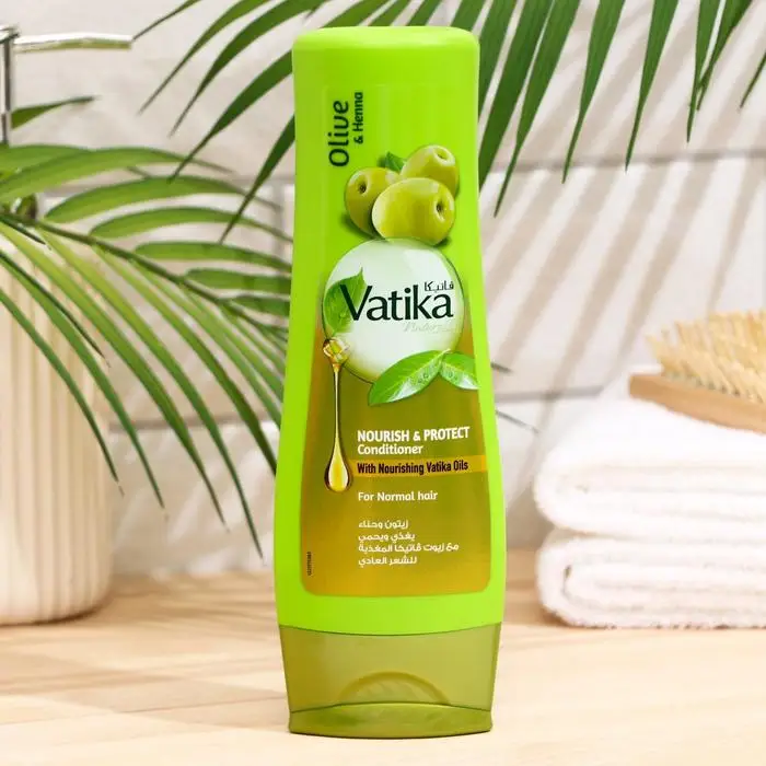 Кондиционер для волос Dabur VATIKA Naturals (Nourish & Protect) - Питание и защита 200 мл | Красота
