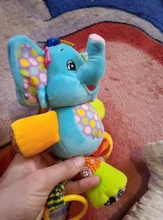 Sonajeros suaves para bebé, juguetes educativos para cochecito, cuna móvil, animales de felpa musicales, colgante de juguete para niños de 0 a 12 meses