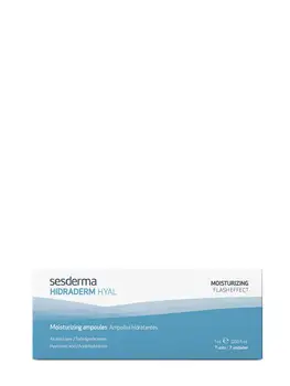 Sesderma hydraderm hyal 7 ampoules moisturizing blisters for all types of skins.
Sesderma hydraderm hyal 7 ampoules moisturizing blisters for all types of skins.