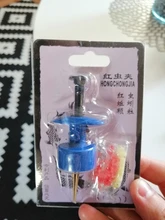 Uds portátil cebos de pesca Clip liviano Señuelos de Pesca profesional gusano gusanos Clip accesorio de aparejos de pesca