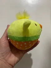 Dog-Ball Chew Plush-Squeak Small Dogs Bite-Resistant Pets Animal Funny Designs Cute Solid