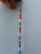 HangZhi-flores acrílicas de Margarita para mujer y niña, dulces y coloridas, coreanas, bohemio con cuentas collares de clavícula, joyería 2020