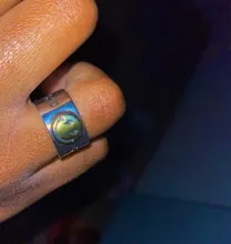 DreamySky-anillos con cara sonriente para mujer y hombre, joyería con dijes, estilo Punk Vintage, bohemio, nudillo antiguo, regalo de fiesta