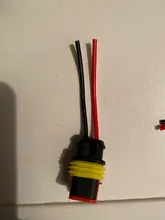 Plug-Set Cable Electrical-Wire-Connector Waterproof with 2-Pin-Way Sealed