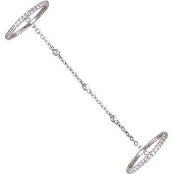 Sokolov two rings on a chain with cubic zirconia Silver
Sokolov two rings on a chain with cubic zirconia Silver