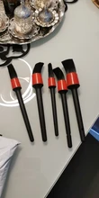 5 uds lavado de coche detallado de coches cepillo de limpieza automática herramientas de limpieza de coche detallando conjunto accesorios para el tablero de aire cepillo de limpieza de salida