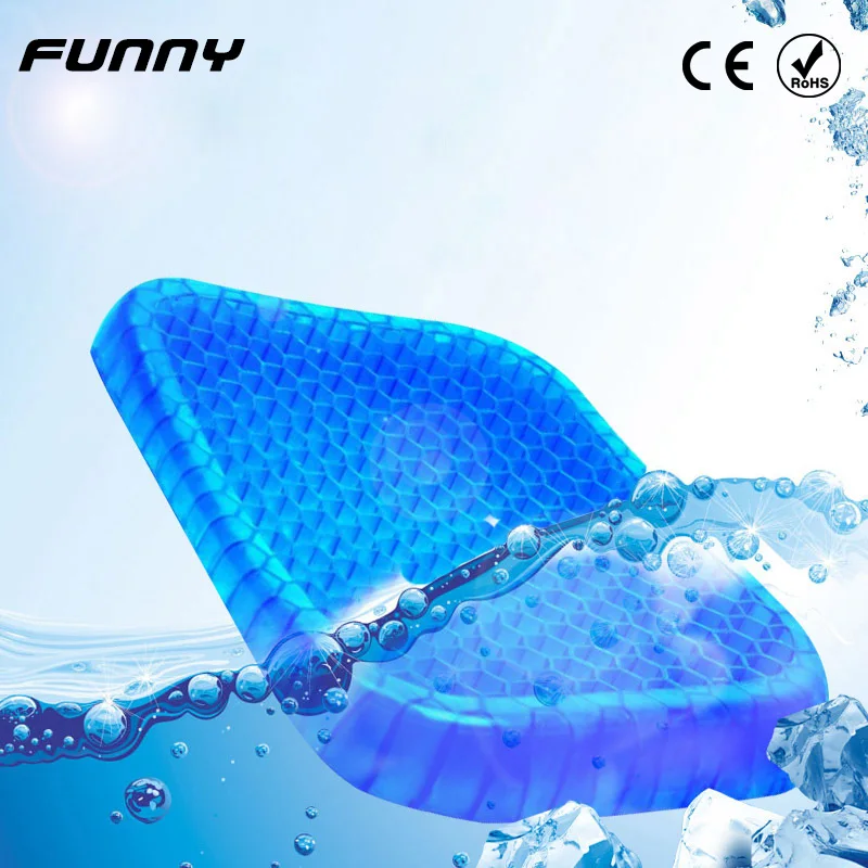 Car Gel Cushion 3D Honeycomb Ice Pad Gel Cushion Seat For Office Chair Living Room Bedroom Sofa Chair Cushion 40cm*32cm*4cm
Car Gel Cushion 3D Honeycomb Ice Pad Gel Cushion Seat For Office Chair Living Room Bedroom Sofa Chair Cushion 40cm*32cm*4cm