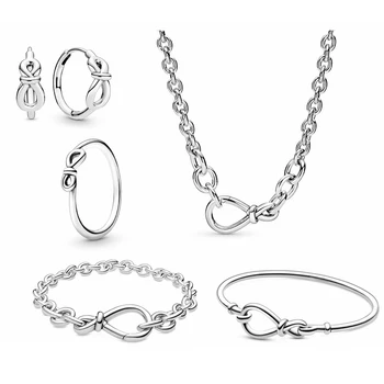 Kakany New High-quality Fashion Charm Original 1: 1S925 Sterling Silver Infinite Series Jewelry Set Holiday Gift Recommendation
Kakany New High-quality Fashion Charm Original 1: 1S925 Sterling Silver Infinite Series Jewelry Set Holiday Gift Recommendation