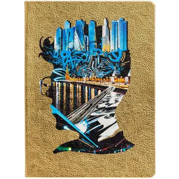 Notebook Moscow boy, golden 
Notebook Moscow boy, golden