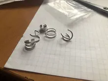 3 uds moda Simple liso puños de oído pendientes de Clip pendientes largos aretes pendientes para las mujeres sin Piercing falso cartílago pendientes de joyas de regalo