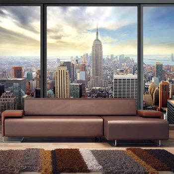 Wall mural-city behind a glass-150x105 cm
Wall mural-city behind a glass-150x105 cm