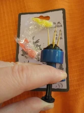 Uds portátil cebos de pesca Clip liviano Señuelos de Pesca profesional gusano gusanos Clip accesorio de aparejos de pesca