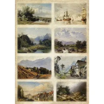 Rice paper for Decoupage "" craft Premier "", A3, 25 g/m, "" paintings "" cp06278
Rice paper for Decoupage "" craft Premier "", A3, 25 g/m, "" paintings "" cp06278