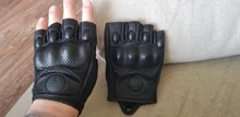 Guantes de moto de cuero auténtico para invierno y verano, equipo de protección para Motocross con pantalla táctil
