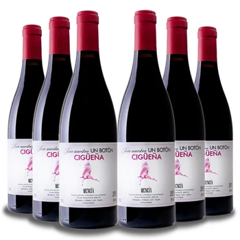 Ciguena Mencia 2018 6bot x 0,75 cl., Red Wine from Bierzo, Red wine 6 months in oak. Wine from Spain
Ciguena Mencia 2018 6bot x 0,75 cl., Red Wine from Bierzo, Red wine 6 months in oak. Wine from Spain