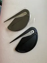 2 unids/set Mini abrecartas de plástico abrelatas de correo Sharp cortador de papeles de seguridad