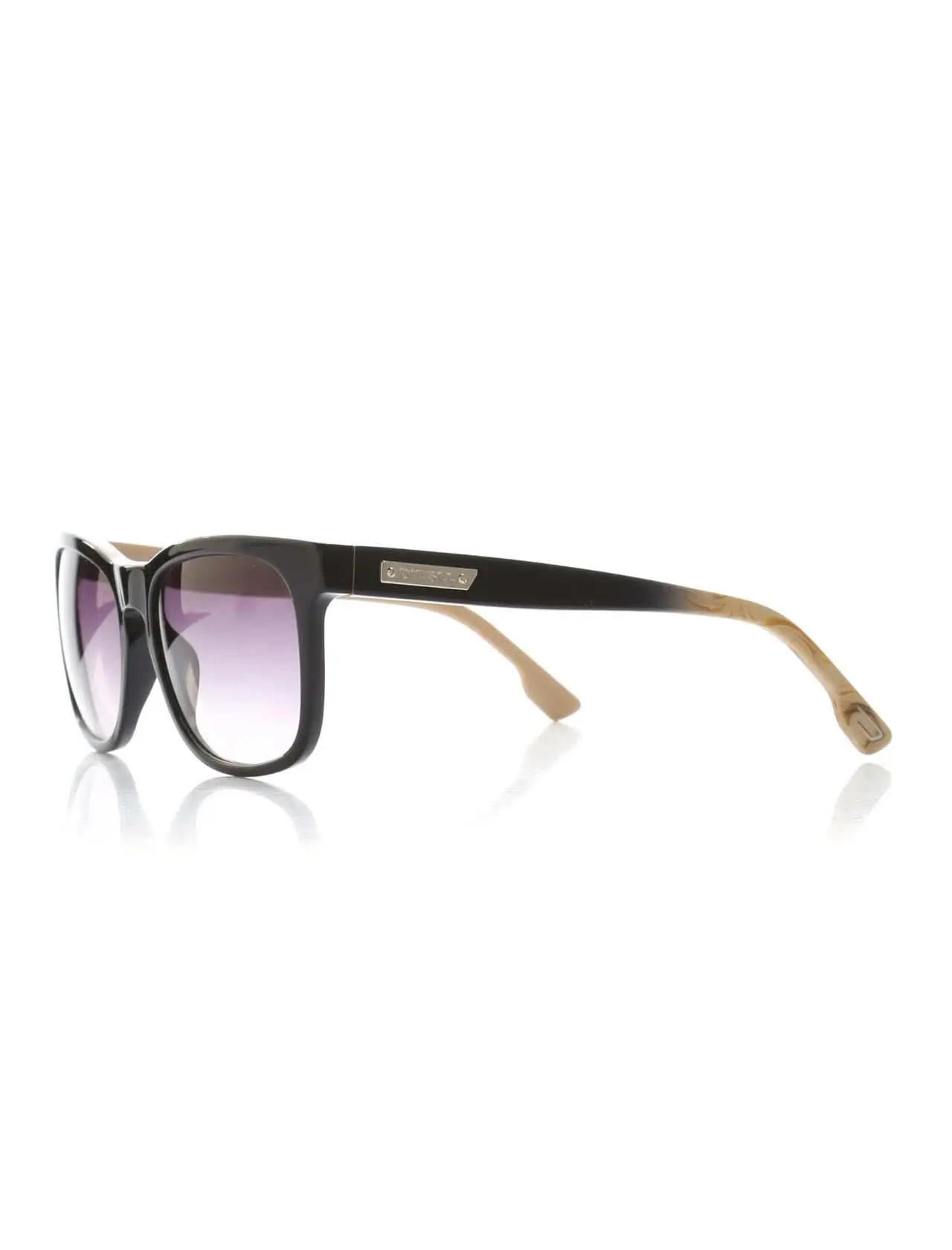 

Unisex sunglasses dl 0151 01a bone black organic square square 55-17-145 diesel