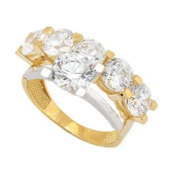 Twin Six Stone Ring 01-140-T-YTT413
Twin Six Stone Ring 01-140-T-YTT413