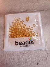 Conectores de anillo abierto y anillo dividido para trabillas individuales de Metal