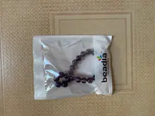 Pulsera con abalorios de amatista púrpura para hombre y mujer, cuentas de piedra Natural de 6mm/8mm/10mm, regalos de joyería