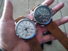 BENYAR-reloj deportivo de lujo para hombre, cronógrafo de cuero, resistente al agua, de pulsera, militar, de cuarzo, saat