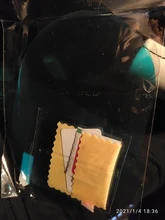 2 uds coche trasera película protectora para espejo Anti niebla etiqueta engomada de la ventana claro impermeable protector para espejo retrovisor película suave