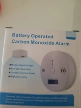 Detector de monóxido de carbono para seguridad del hogar, Sensor de CO Gas independiente, LCD, 85dB, alarma de envenenamiento de alta sensibilidad