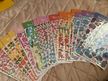 Pegatinas de flores de dibujos animados para mascotas, pegatinas bonitas de Corea Ins, láser brillante, papelería para teléfono móvil, adhesivo decorativo artesanal, 1 Uds.