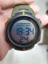 SKMEI-Reloj deportivo Digital para Hombre, cronómetro con luz Led, resistente al agua hasta 100M