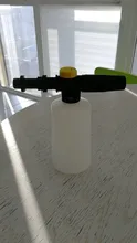 Lanza de espuma para nieve de 750ML para Karcher K2 K3 K4 K5 K6 K7, arandelas a presión para coche, generador de espuma de jabón con boquilla de pulverizador ajustable