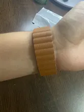 Correa de cuero para Apple watch, banda magnética de 44mm, 40mm, 38mm y 42mm, iWatch Series 3, 4, 5, 6 SE