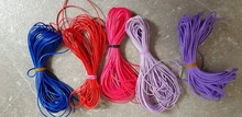 Cordón de algodón encerado de colores, cuerda de rosca encerada de 10 yardas, 1mm, para fabricación de joyas, pulsera Shamballa