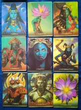 Kali-cartas de oráculo divertidas para fiesta familiar, cartas de oráculo, juegos de mesa en inglés, cartas de Tarot
